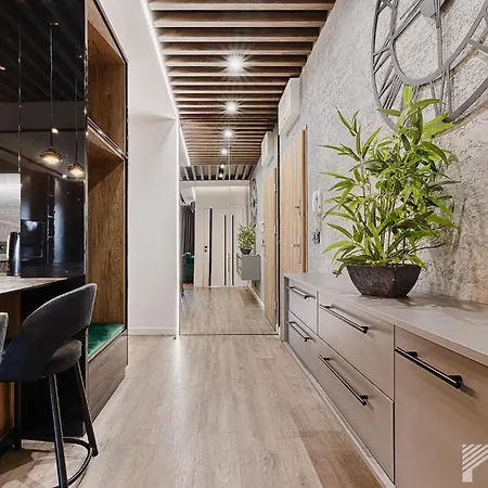 Appartement Aurora Luxury By Lookap - Centrum , Garaz, Taras Łódź